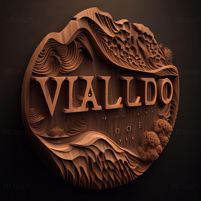 3D model Vallejo California (STL)